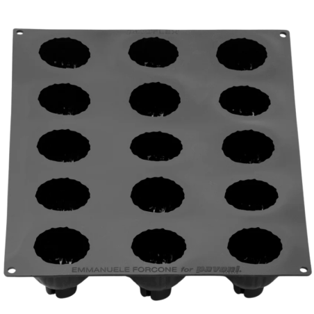 PX43146 Figa Pavoni Italia - forma silikonowa do mrożonych deserów - śr. 65 x wys. 63 mm / poj. 120 ml x 15 porcji