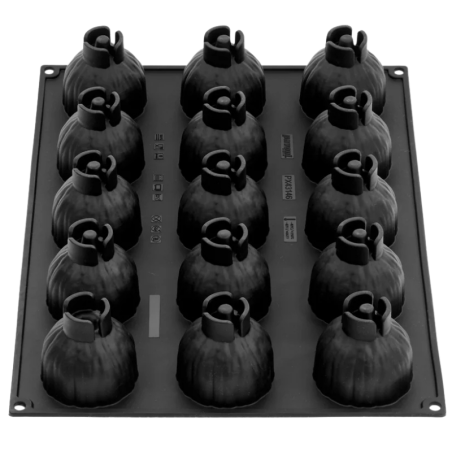 PX43146 Figa Pavoni Italia - forma silikonowa do mrożonych deserów - śr. 65 x wys. 63 mm / poj. 120 ml x 15 porcji