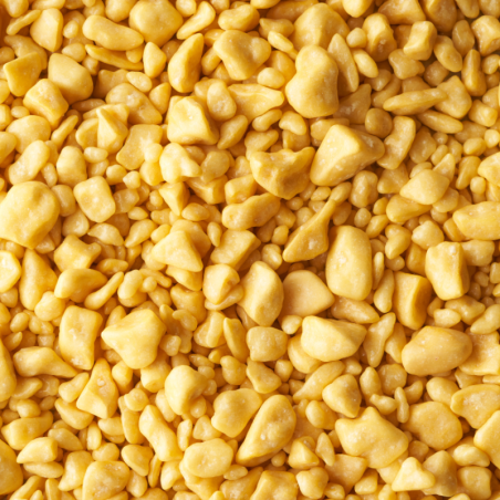 op. 400 g Liofilizowane kawałki mango pokryte warstwą tłuszczu kakaowego - posypka - Crispy Wet Proof Sosa Ingredients