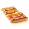 AIR MAT ECLAIR Silikomart - dwustronna mata perforowana do wypieku małych i dużych eklerów - dł. 583 x szer. 384 mm
