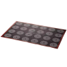 AIR MAT CHOUX Silikomart - dwustronna mata perforowana do wypieku małych i dużych ptysiów - dł. 583 x szer. 384 mm