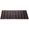AIR MAT CHOUX Silikomart - dwustronna mata perforowana do wypieku małych i dużych ptysiów - dł. 583 x szer. 384 mm