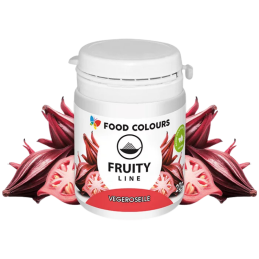 op. 20 g Czerwony barwnik w proszku pochodzenia naturalnego - Vegeroselle Fruity Line - nr. kat. WS-PN-021 Food Colours