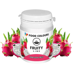 op. 20 g Różowy barwnik w proszku pochodzenia naturalnego - Dragon Fruit Fruity Line - nr. kat. WS-PN-026 Food Colours