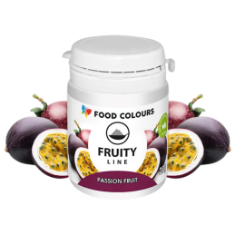 op. 20 g Fioletowy barwnik w proszku pochodzenia naturalnego - Passion Fruit Fruity Line - nr. kat. WS-PN-036 Food Colours