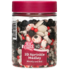 op. 70 g Bloody and Bat - mieszanka posypek cukrowych do dekoracji babeczek na Halloween - 3D Sprinkle Medley Fun Cakes