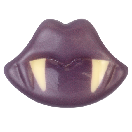 op. 72 szt. Fioletowy zestaw dekoracji czekoladowych na Halloween - dł. 29-39 mm - nr. kat. 92167 Modecor
