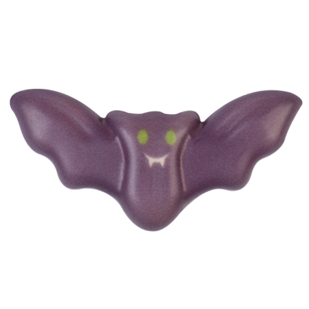 op. 72 szt. Fioletowy zestaw dekoracji czekoladowych na Halloween - dł. 29-39 mm - nr. kat. 92167 Modecor