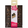 op. 12 szt. Złote Gwiazdki - zestaw gotowych dekoracji z ciemnej czekolady - nr. kat. F50665 Fun Cakes