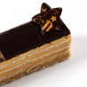 op. 12 szt. Złote Gwiazdki - zestaw gotowych dekoracji z ciemnej czekolady - nr. kat. F50665 Fun Cakes