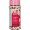 op. 60 g Christmas - świąteczna mieszanka posypek cukrowych do dekoracji babeczek - Sprinkle Medley Fun Cakes