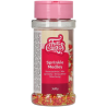 op. 65 g Jolly - świąteczna mieszanka posypek cukrowych do dekoracji babeczek - Sprinkle Medley Fun Cakes