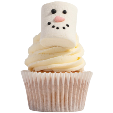 op. 12 szt. Bałwanki - duże kolorowe pianki Marshmallow do dekoracji tortów i babeczek