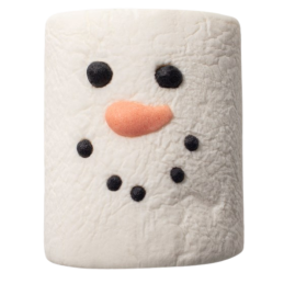 op. 12 szt. Bałwanki - duże kolorowe pianki Marshmallow do dekoracji tortów i babeczek