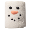 op. 12 szt. Bałwanki - duże kolorowe pianki Marshmallow do dekoracji tortów i babeczek