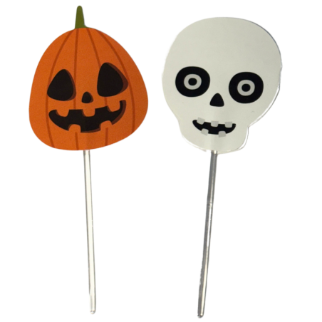 Zestaw do wypieku 24 muffinek na Halloween - papierowe papilotki i toppery na wykałaczkach - nr. kat. 5036 ScrapCooking