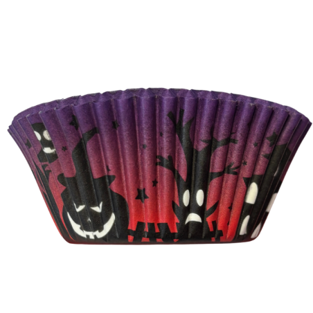 Zestaw do wypieku 24 muffinek na Halloween - papierowe papilotki i toppery na wykałaczkach - nr. kat. 5036 ScrapCooking