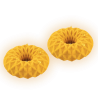 Kaleido 75 Silikomart - forma silikonowa do geometrycznych monoporcji - śr. 75 x wys. 25 mm / poj. 75 ml x 6 porcji