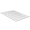op. 2 szt. Choinka - silikonowy szablon do odlewania dekoracji z czekolady i izomaltu - dł. 35 x szer. 25 mm x 36 dekoracji