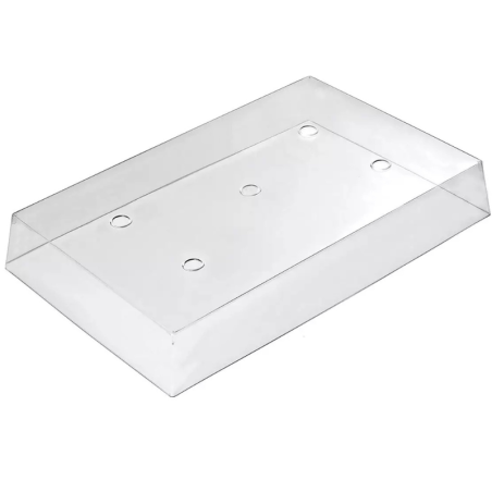 I-GLOO 8.5 Silikomart - transparentna pokrywa z poliwęglanu do mrożenia i przechowywania - wym. 400 x 600 x 85 mm