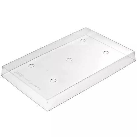 I-GLOO 5.5 Silikomart - transparentna pokrywa z poliwęglanu do mrożenia i przechowywania - wym. 400 x 600 x 55 mm