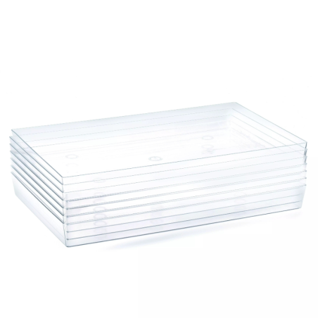 I-GLOO 8.5 Silikomart - transparentna pokrywa z poliwęglanu do mrożenia i przechowywania - wym. 400 x 600 x 85 mm