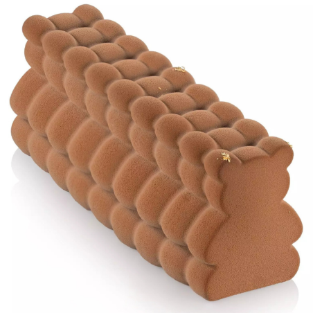 Buche Peluche 1100 Silikomart - zestaw form silikonowych do ciast w kształcie pluszowego misia - poj. 1100 ml