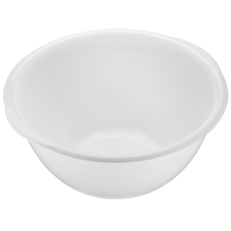 poj. 9.0 l biała miska kuchenna z tworzywa - śr. 360 x wys. 160 mm - nr. kat. 39072 Thermohauser