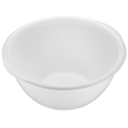 poj. 13.0 l biała miska kuchenna z tworzywa - śr. 400 x wys. 180 mm - nr. kat. 39082 Thermohauser