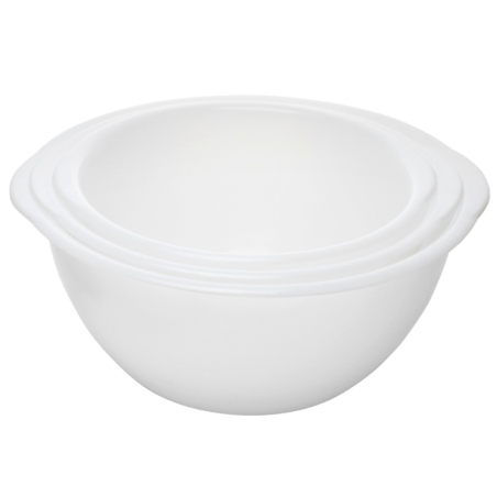 poj. 13.0 l biała miska kuchenna z tworzywa - śr. 400 x wys. 180 mm - nr. kat. 39082 Thermohauser