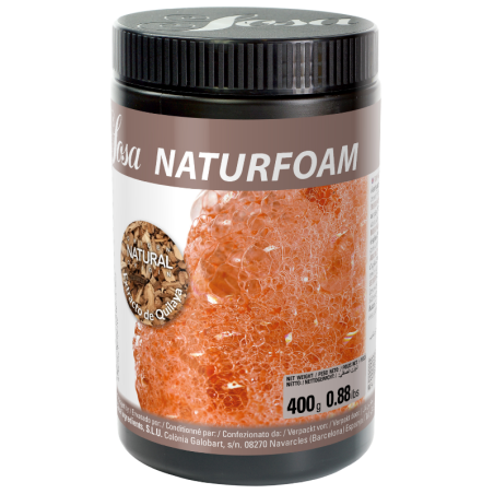 op. 400 g Naturfoam - dodatek spieniający do napojów - pozwala uzyskać stabilną strukturę pianki