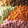 op. 1 kg Czekolada pomarańczowa - połączenie białej czekolady z aromatem pomarańczowym - Orange Callets™ Callebaut