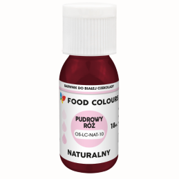 op. 18 ml Naturalny RÓŻOWY barwnik cukierniczy od Food Colours - Cukieteria.pl