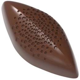 CW12096 Chocolate World - forma z poliwęglanu do pralin - dł. 47.5 x szer. 21.5 x wys. 16 mm / poj. 9.5 g x 21 pralin