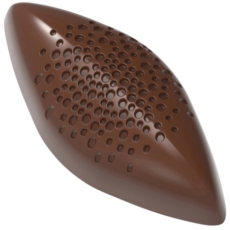 CW12096 Chocolate World - forma z poliwęglanu do pralin - dł. 47.5 x szer. 21.5 x wys. 16 mm / poj. 9.5 g x 21 pralin