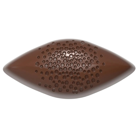 CW12096 Chocolate World - forma z poliwęglanu do pralin - dł. 47.5 x szer. 21.5 x wys. 16 mm / poj. 9.5 g x 21 pralin