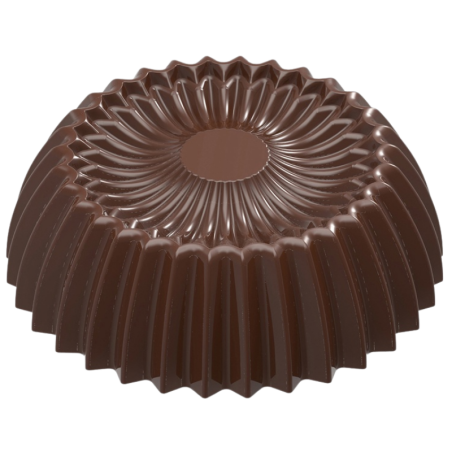 CW1976 Chocolate World - forma z poliwęglanu do pralin - śr. 30.5 x wys. 10 mm / poj. 7 g x 21 pralin