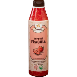 op. 1 kg TOPPING FRAGOLA 12098026A PERNIGOTTI - truskawkowa polewa cukiernicza - do lodów i gofrów