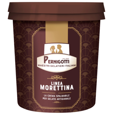 op. 6 kg Morettina Caramello - gładki krem karmelowy do przekładania lodów - nr. kat. 12093046 Pernigotti
