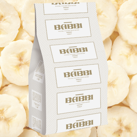 op. 1.25 kg LatteLatte Banana con pezzi - kompletna mieszanka do lodów bananowych z kawałkami owoców - nr. kat 14691 Babbi