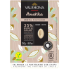 op. 250 g Amatika Blanche 35% Valrhona - wegańska biała czekolada w kaletkach o słodkich migdałowych nutach