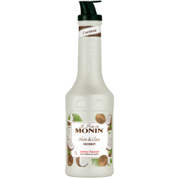 op. 1 l Puree Kokos - Le Fruit de MONIN Coconut - gęsty przecier kokosowy do napojów i deserów