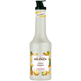 op. 1 l Puree Ananas - Le Fruit de MONIN Pineapple - gęsty przecier owocowy do napojów i deserów