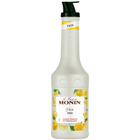op. 1 l Puree Yuzu - Le Fruit de MONIN - gęsty przecier cytrusowy do napojów i deserów
