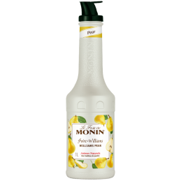 op. 1 l Puree Gruszka - Le Fruit de MONIN Williams Pear - gęsty przecier owocowy do napojów i deserów