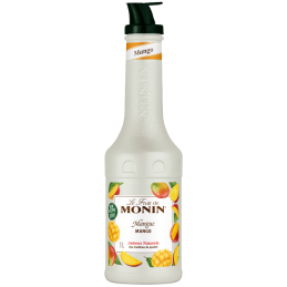op. 1 l Puree Mango - Le Fruit de MONIN - gęsty przecier owocowy do napojów i deserów