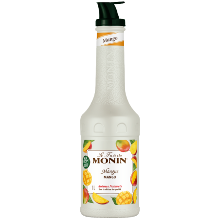 op. 1 l Puree Mango - Le Fruit de MONIN - gęsty przecier owocowy do napojów i deserów