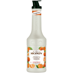 op. 1 l Puree Mandarynka - Le Fruit de MONIN Tangerine - gęsty przecier cytrusowy do napojów i deserów