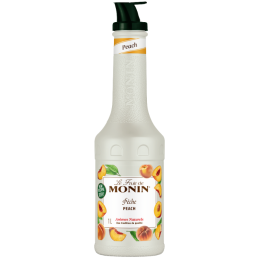 op. 1 l Puree Brzoskwinia - Le Fruit de MONIN Peach - gęsty przecier owocowy do napojów i deserów