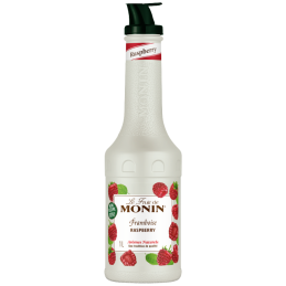 op. 1 l Puree Malina - Le Fruit de MONIN Raspberry - gęsty przecier owocowy do napojów i deserów